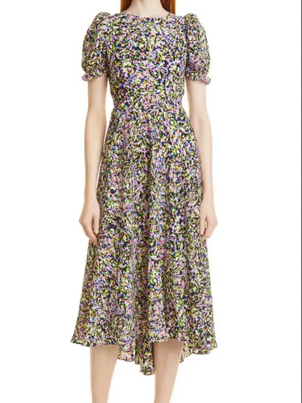 NWOT Ted Baker London midi Floral prairie garden blooms Dress